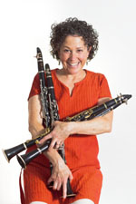 Nancy with a Caboodle of Clarinets